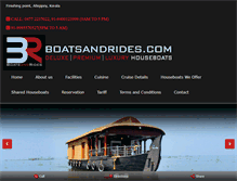 Tablet Screenshot of boatsandrides.com